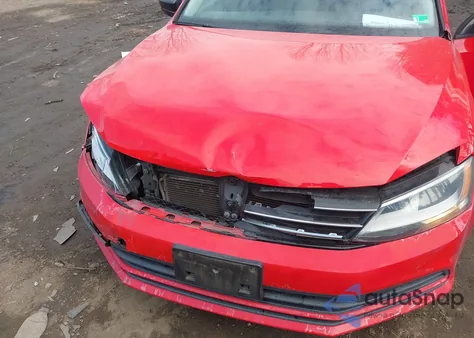 2015 Volkswagen Jetta 1.8T Se из США, поврежденный, VIN 3VWD17AJ3FM407313